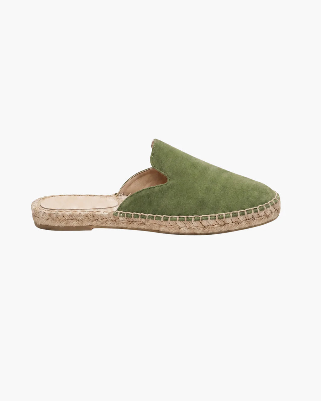 The Polignano Green Espadrillas Mule