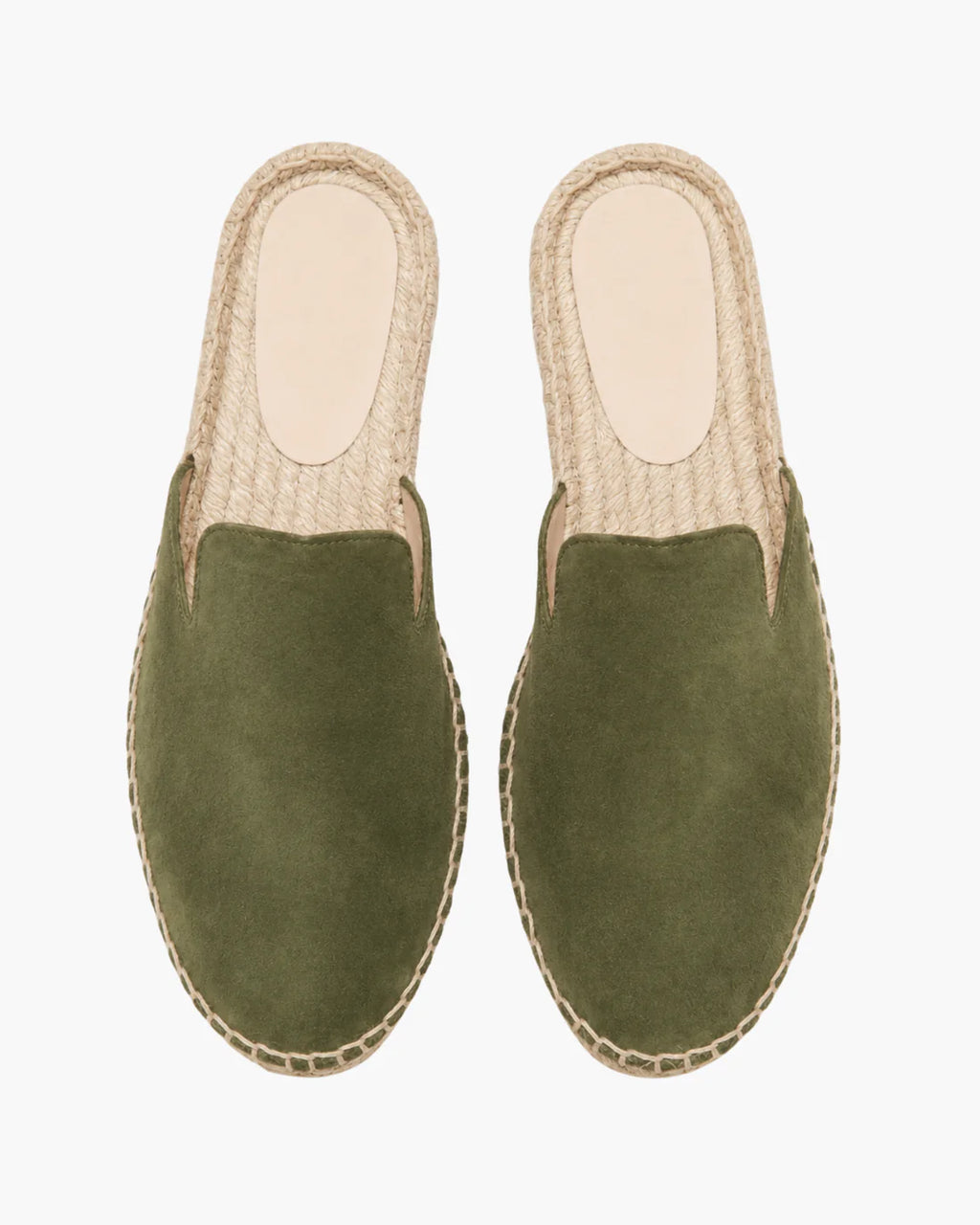 The Polignano Green Espadrillas Mule