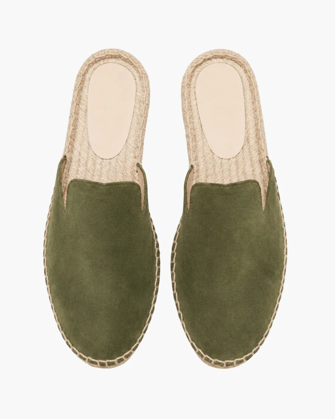 The Polignano Green Espadrillas Mule