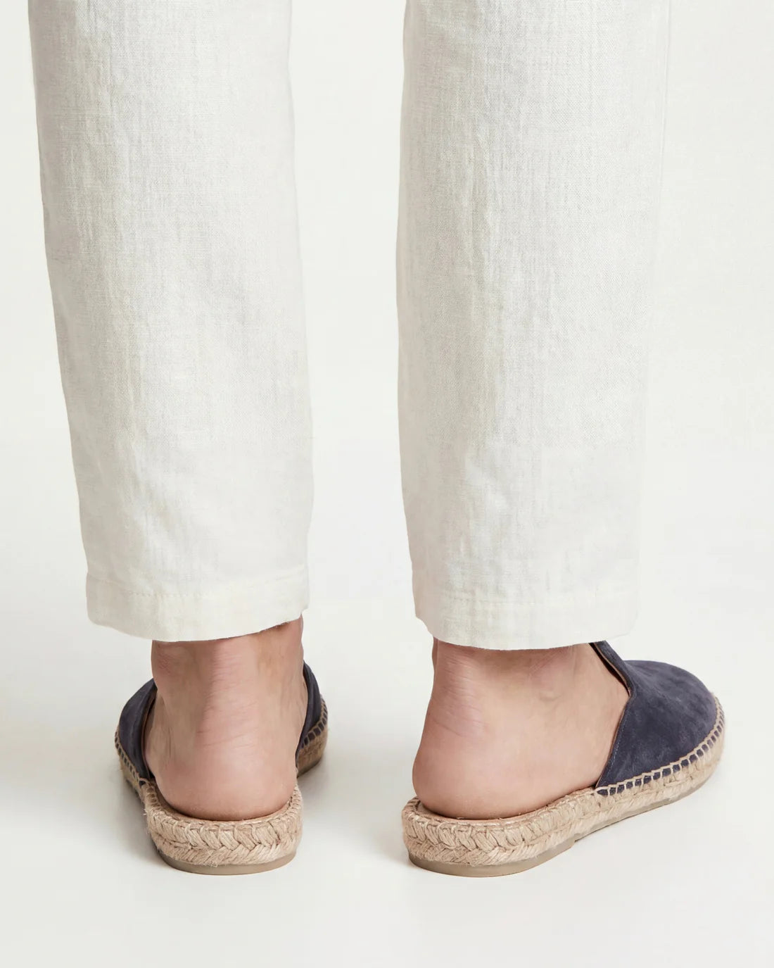 The Polignano Navy Espadrillas Mule