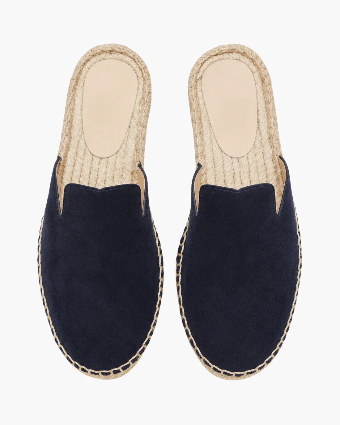 The Polignano Navy Espadrillas Mule