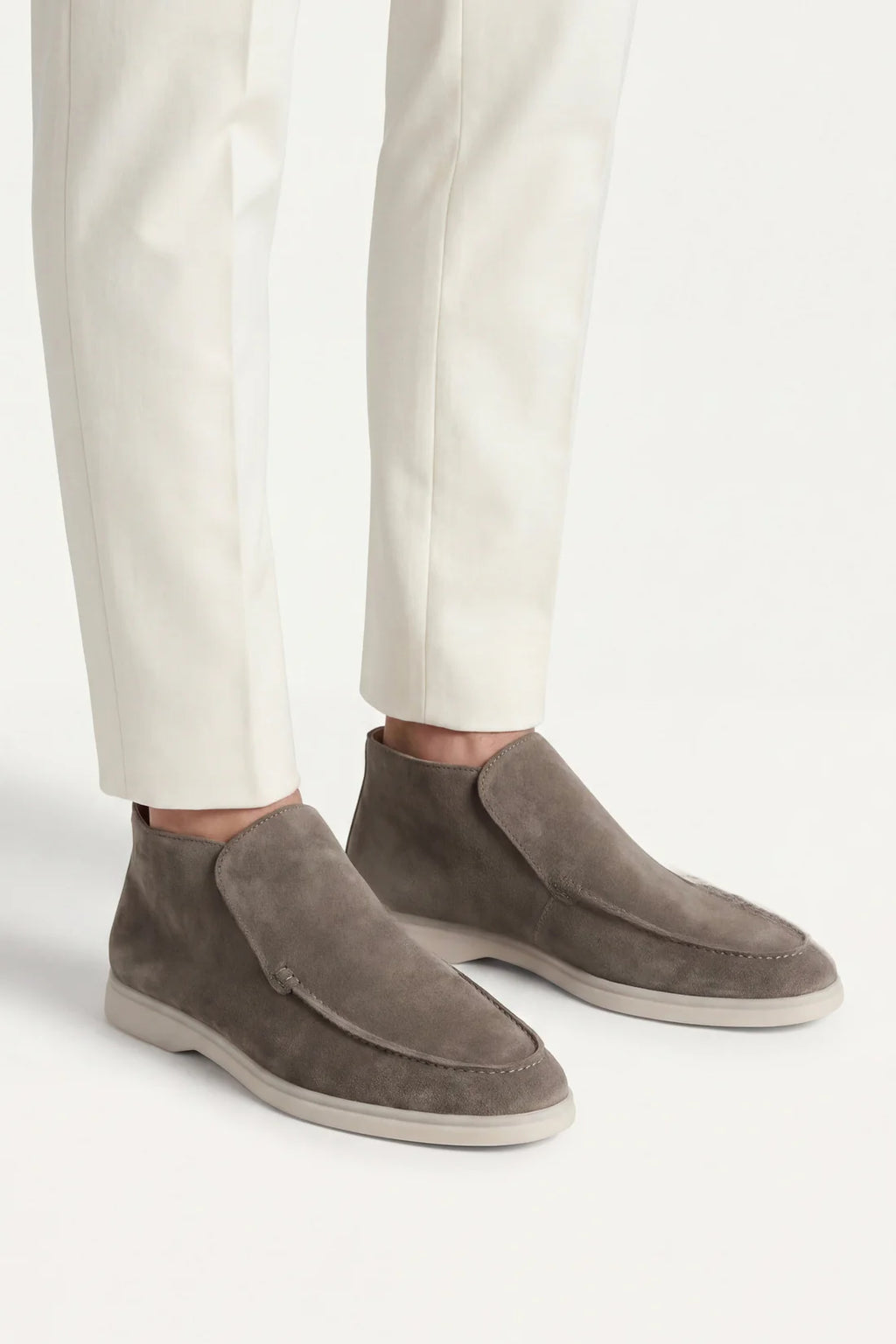 The Capri Olive High Top Loafer