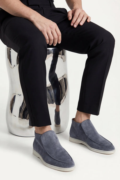 The Capri Blue High Top Loafer