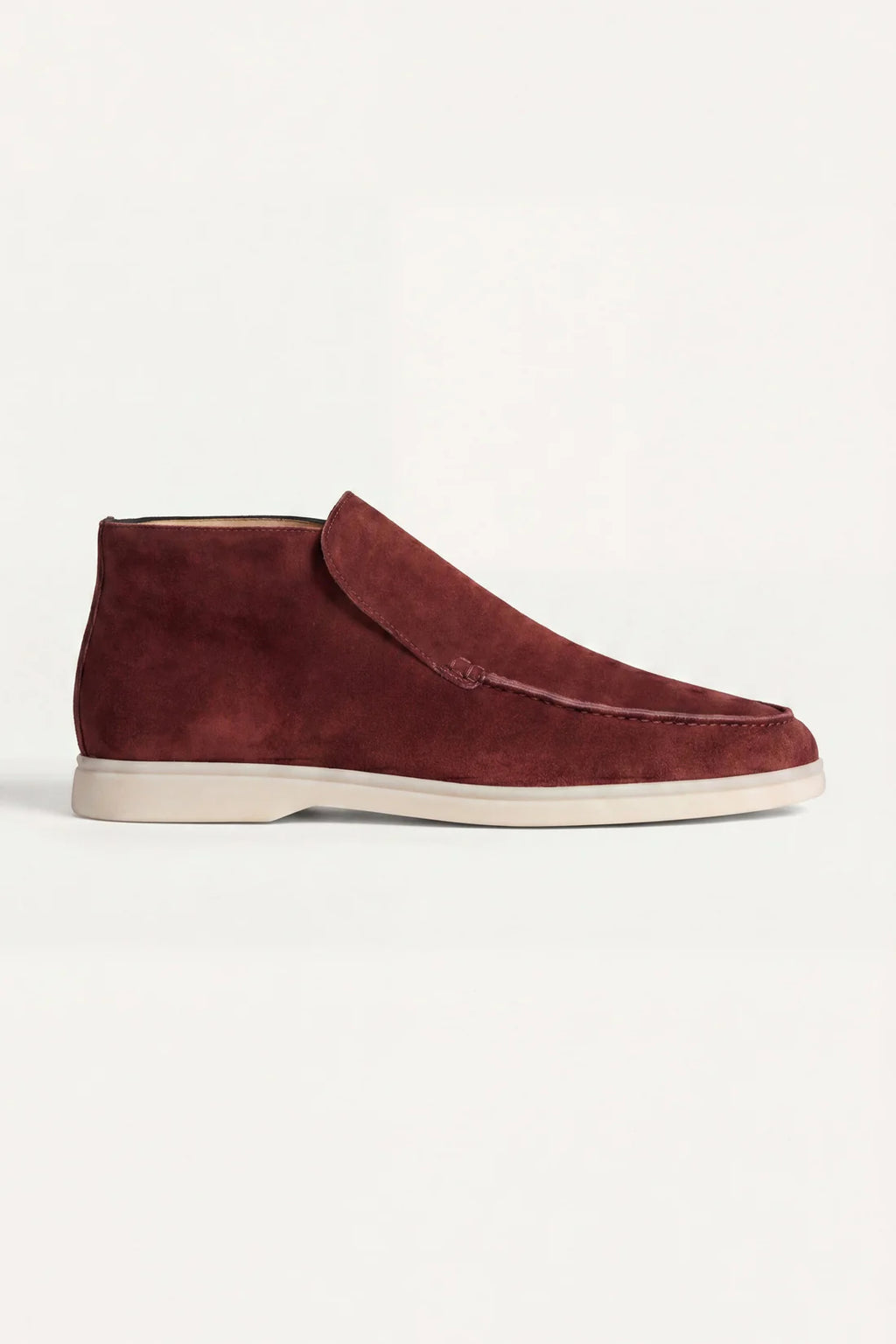 The Capri Bordeaux High Top Loafer