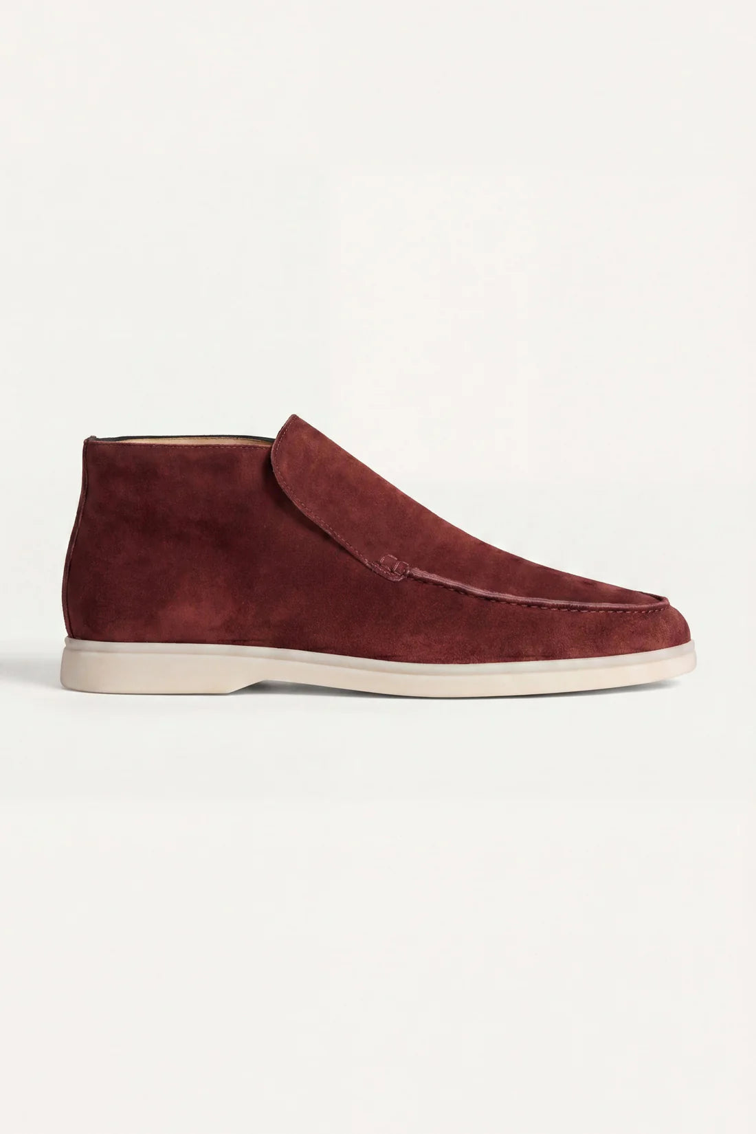 The Capri Bordeaux High Top Loafer