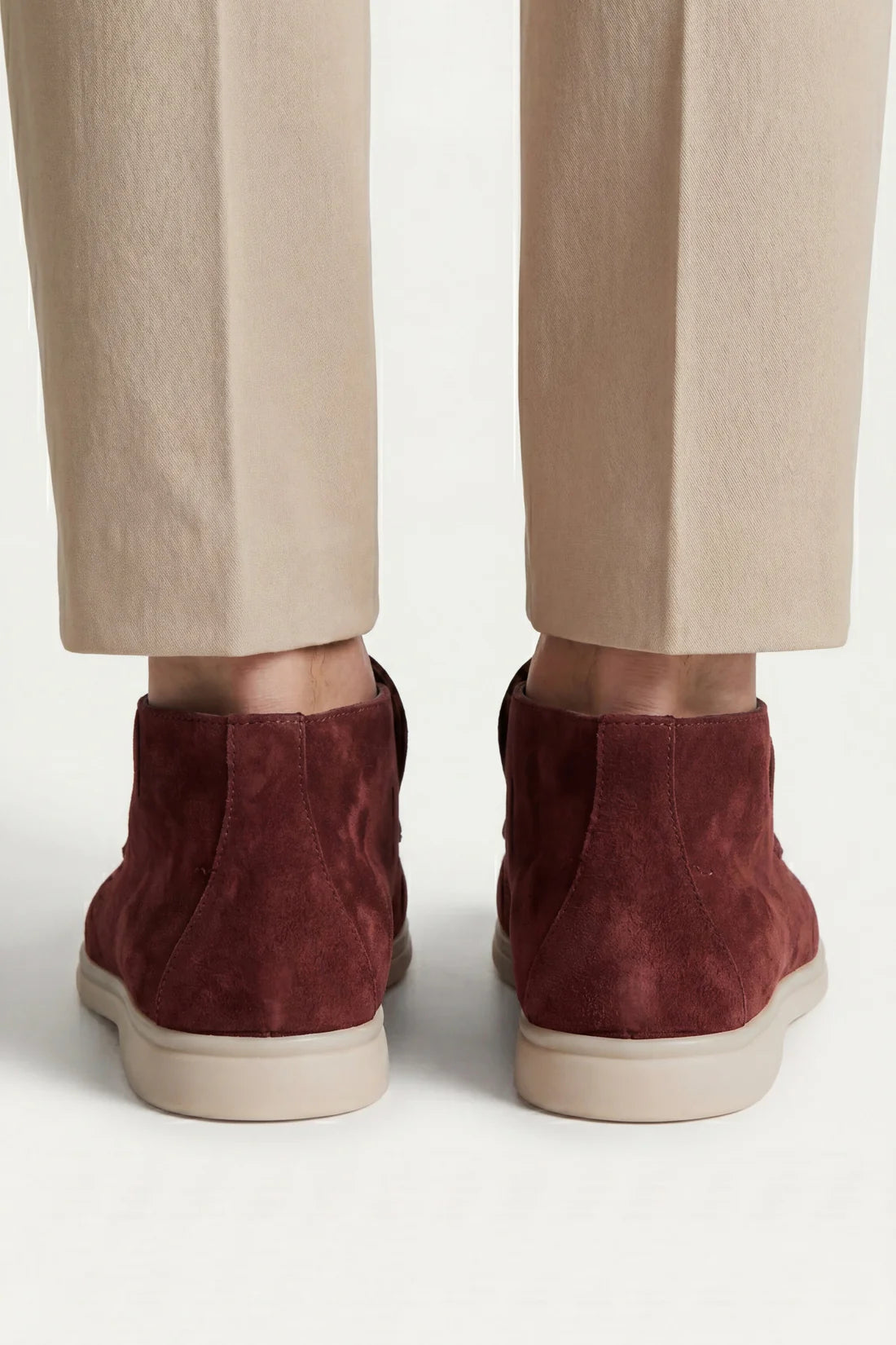 The Capri Bordeaux High Top Loafer