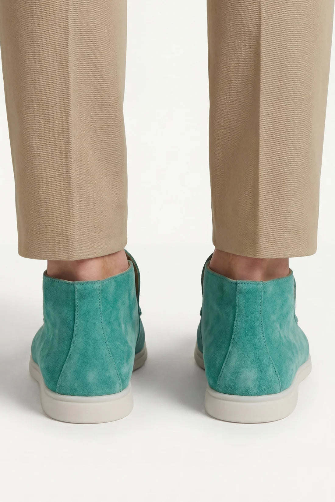 The Capri Turquoise High Top Loafer