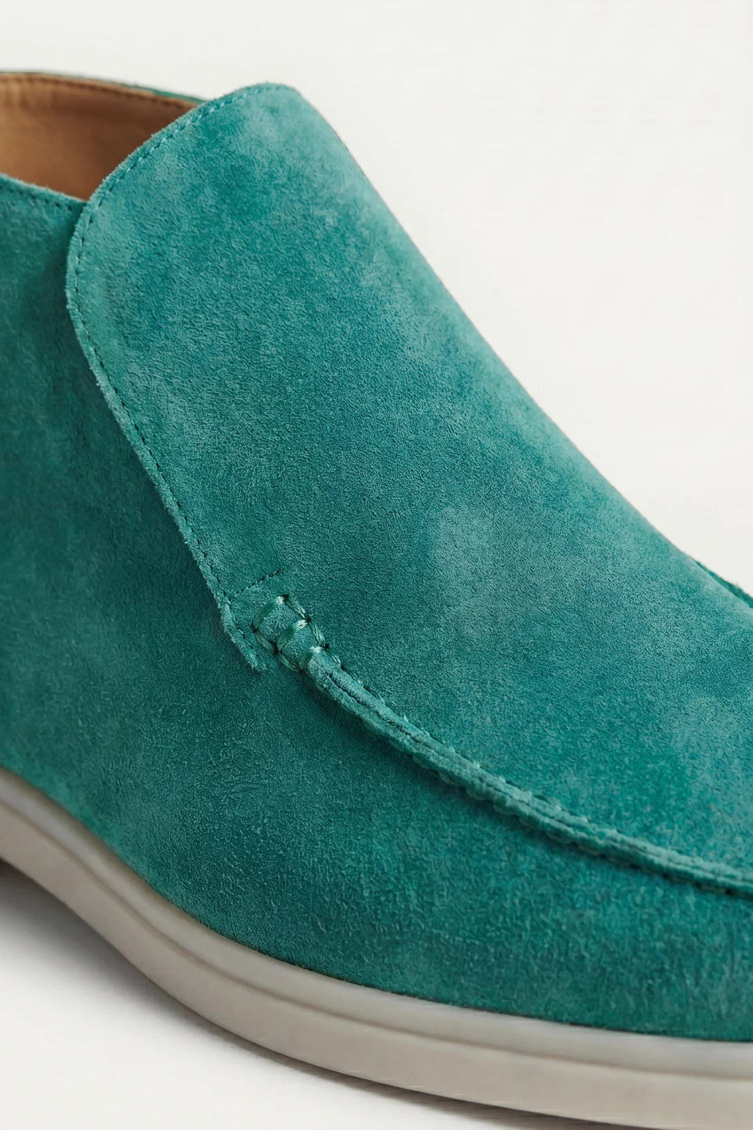 The Capri Turquoise High Top Loafer