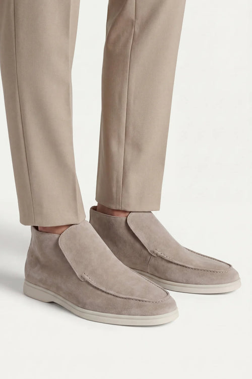 The Capri Grey High Top Loafer
