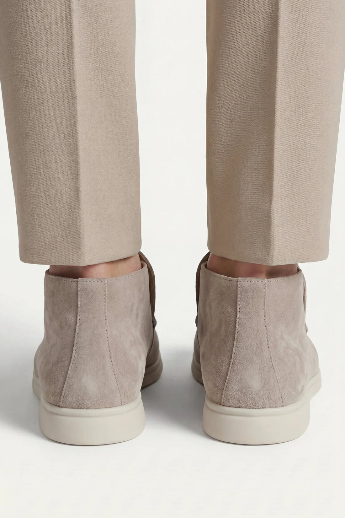 The Capri Grey High Top Loafer