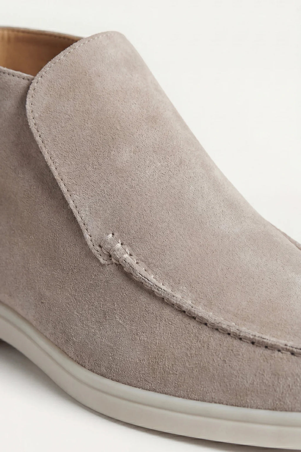 The Capri Grey High Top Loafer