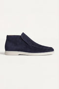 The Capri Navy High Top Loafer