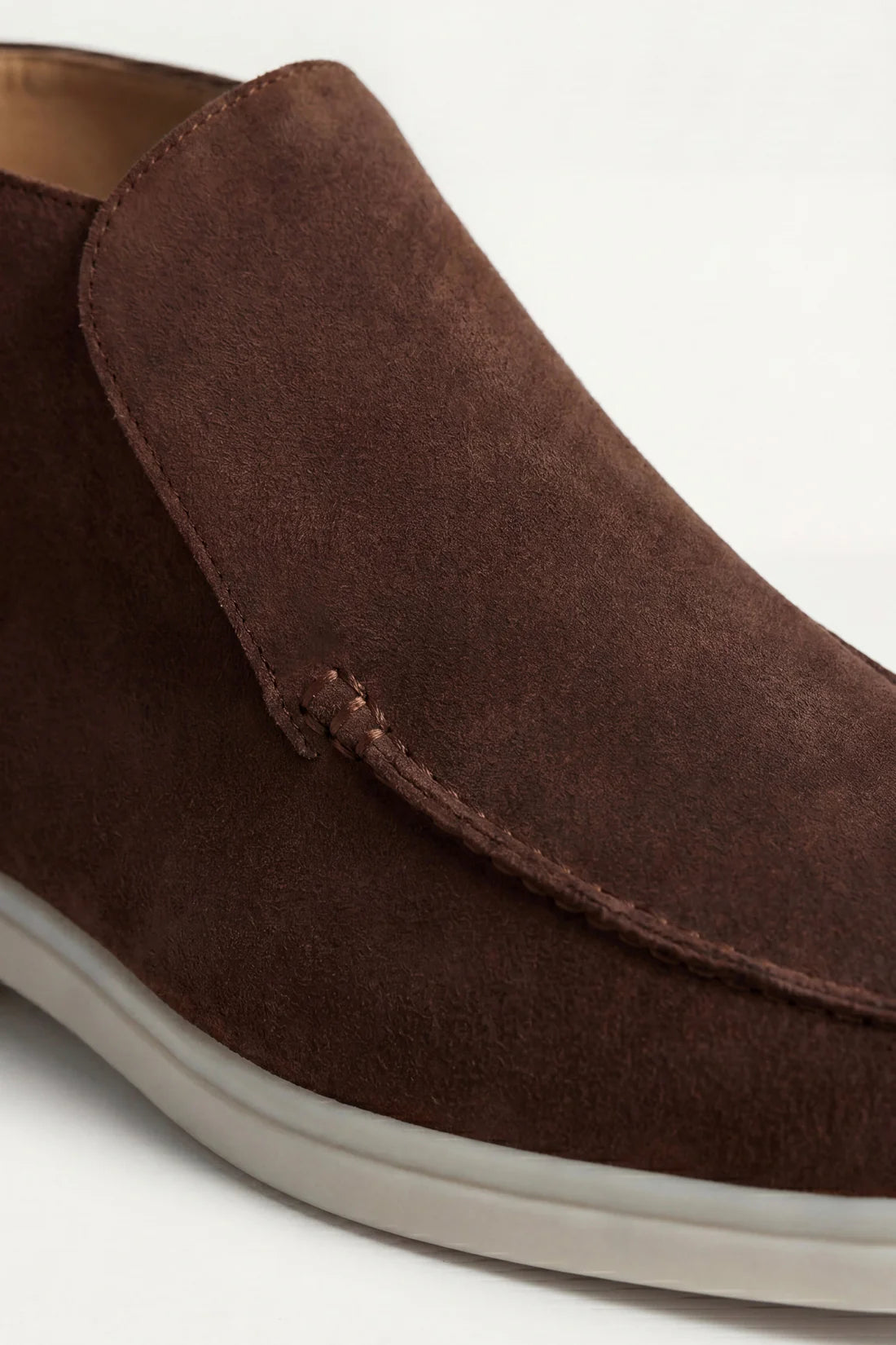 The Capri Brown High Top Loafer