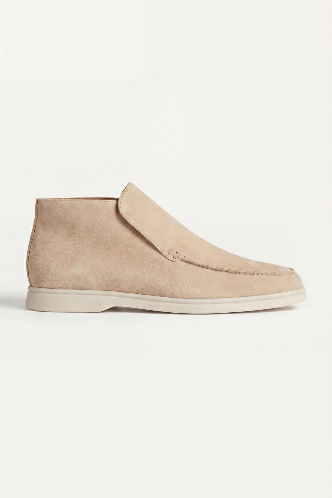The Capri Beige High Top Loafer