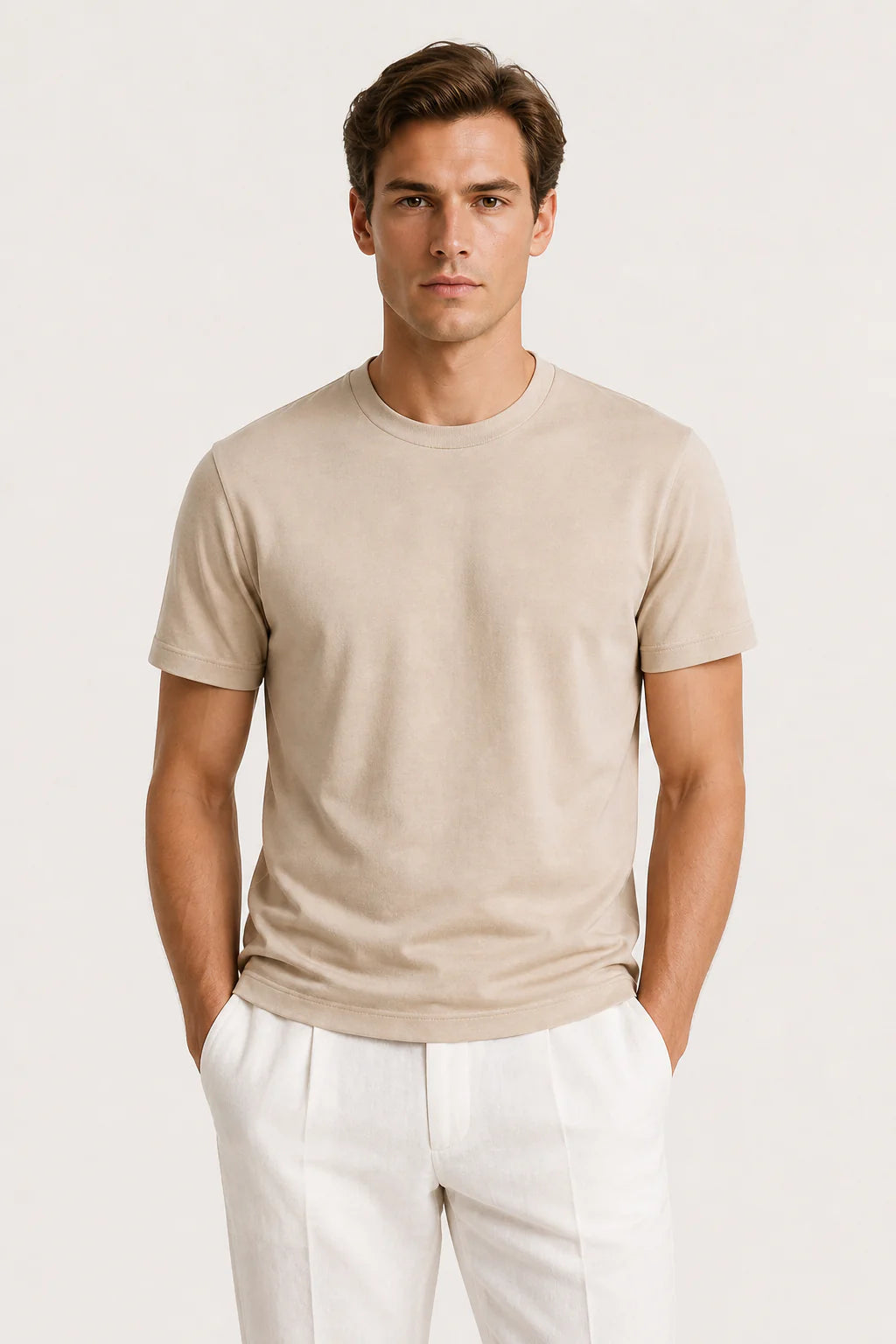 The Positano Beige T-shirt