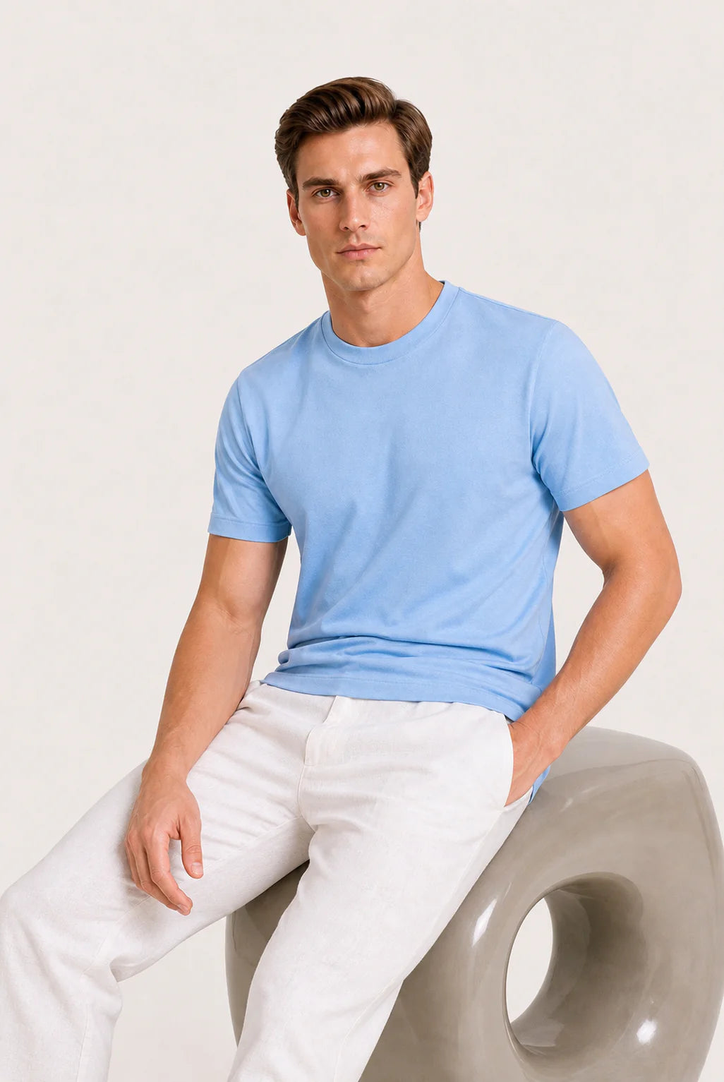 The Positano Baby Blue T-shirt