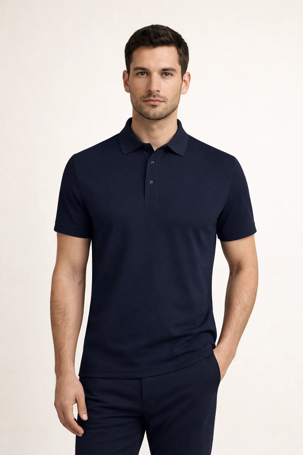 The Porto Cervo Navy Polo