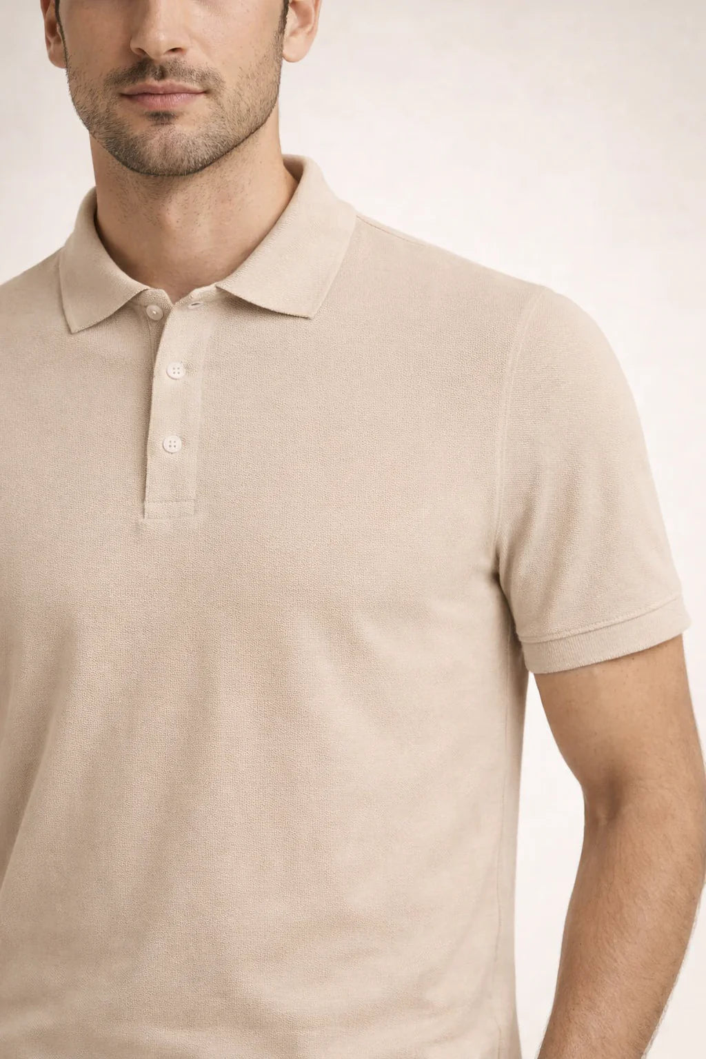 The Porto Cervo Beige Polo