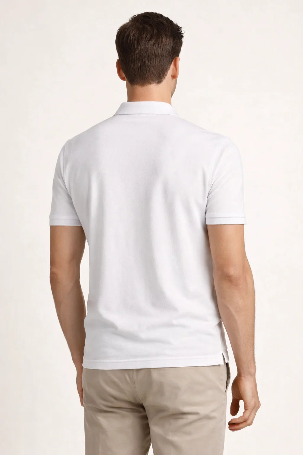 The Porto Cervo White Polo