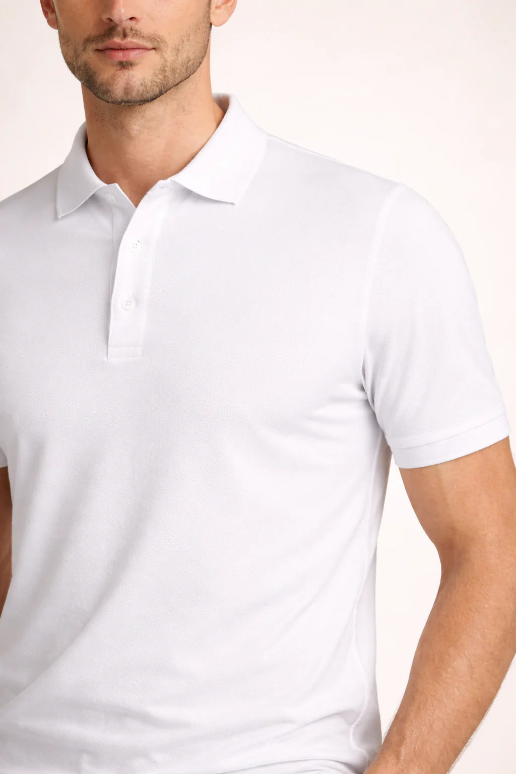 The Porto Cervo White Polo