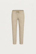 The Ostuni Linen Beige Trousers