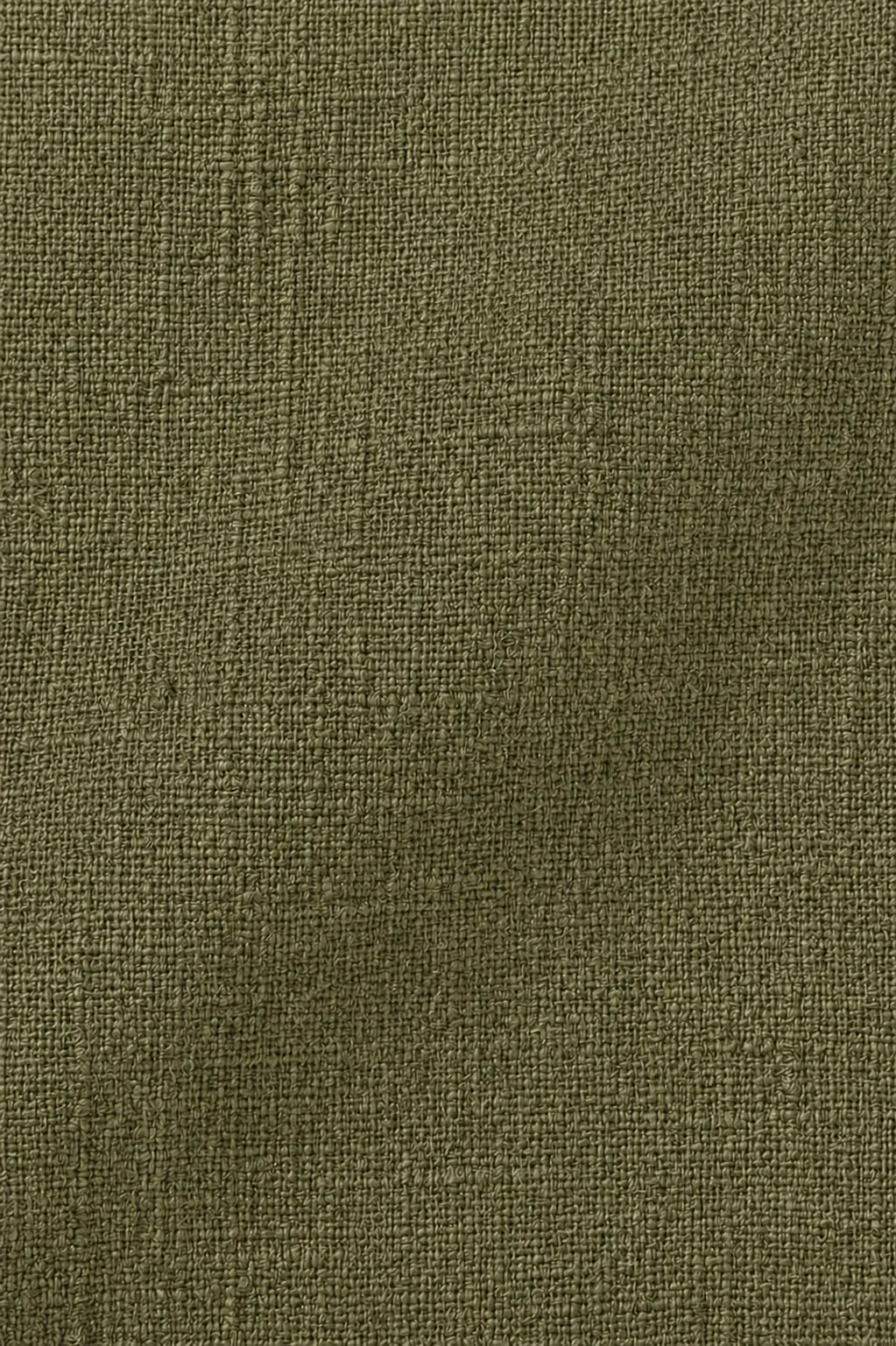The Ostuni Linen Olive Trousers