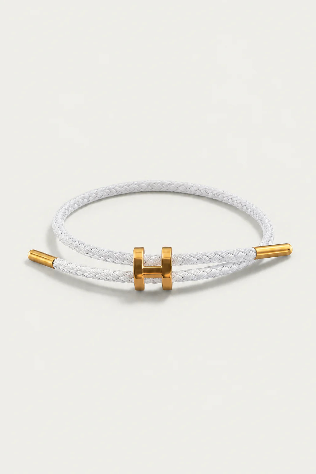 The Monaco White & Gold Bracelet