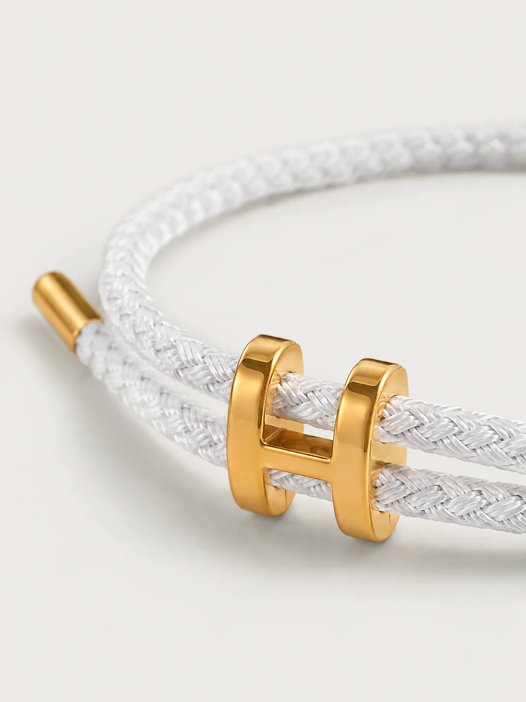 The Monaco White & Gold Bracelet