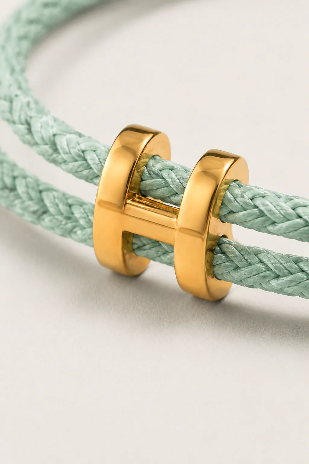The Monaco Mint & Gold Bracelet