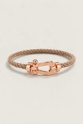 The Riviera Beige Rose Gold Bracelet