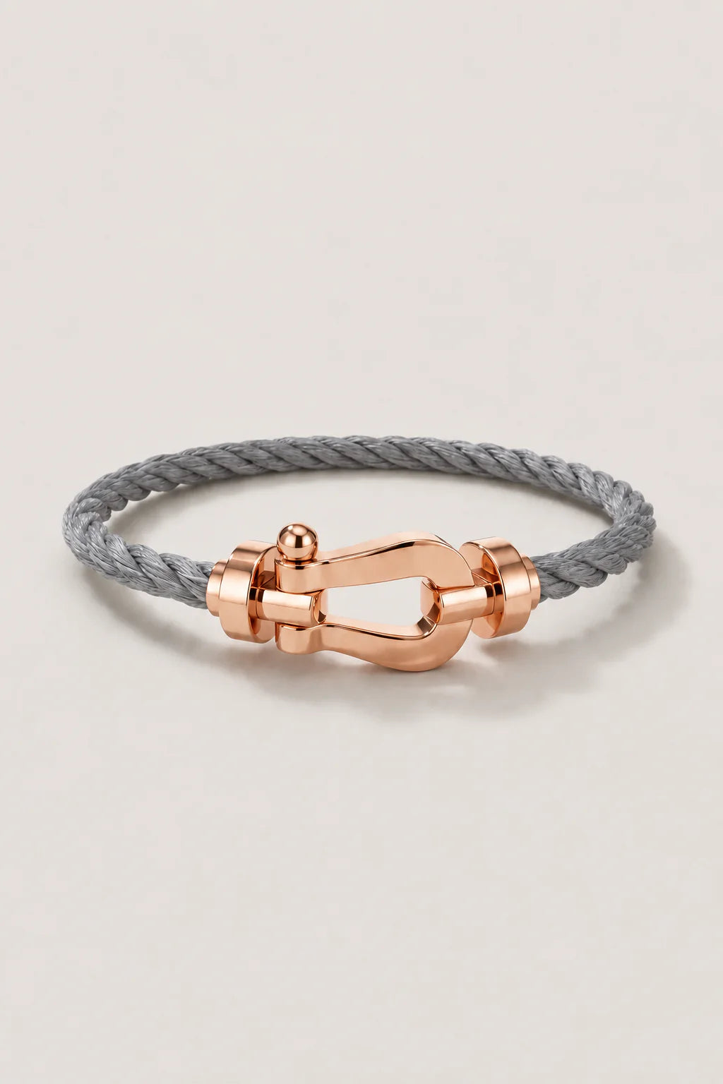 The Riviera Grey Rose Gold Bracelet