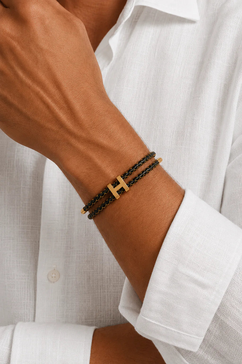 The Monaco Gold/Black Bracelet