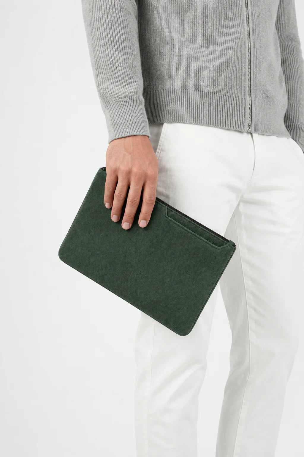 The Forte Alcantara Green Pochette