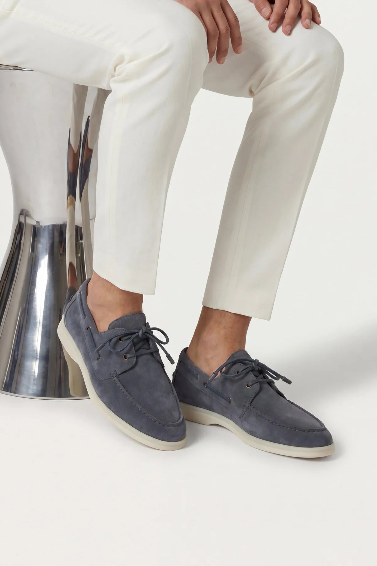 The Marina Yacht Blue Suede Loafer