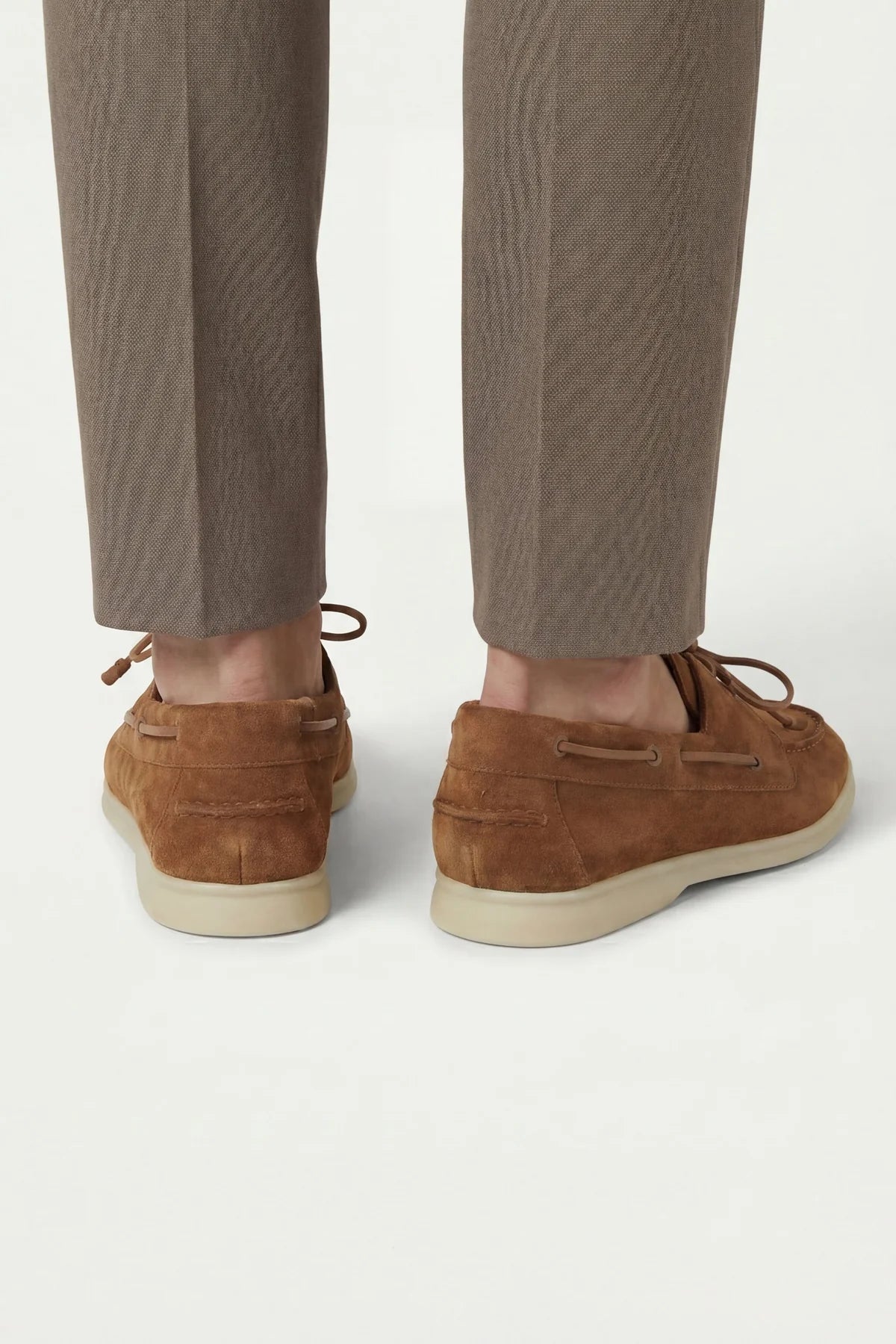 The Marina Yacht Brown Suede Loafer