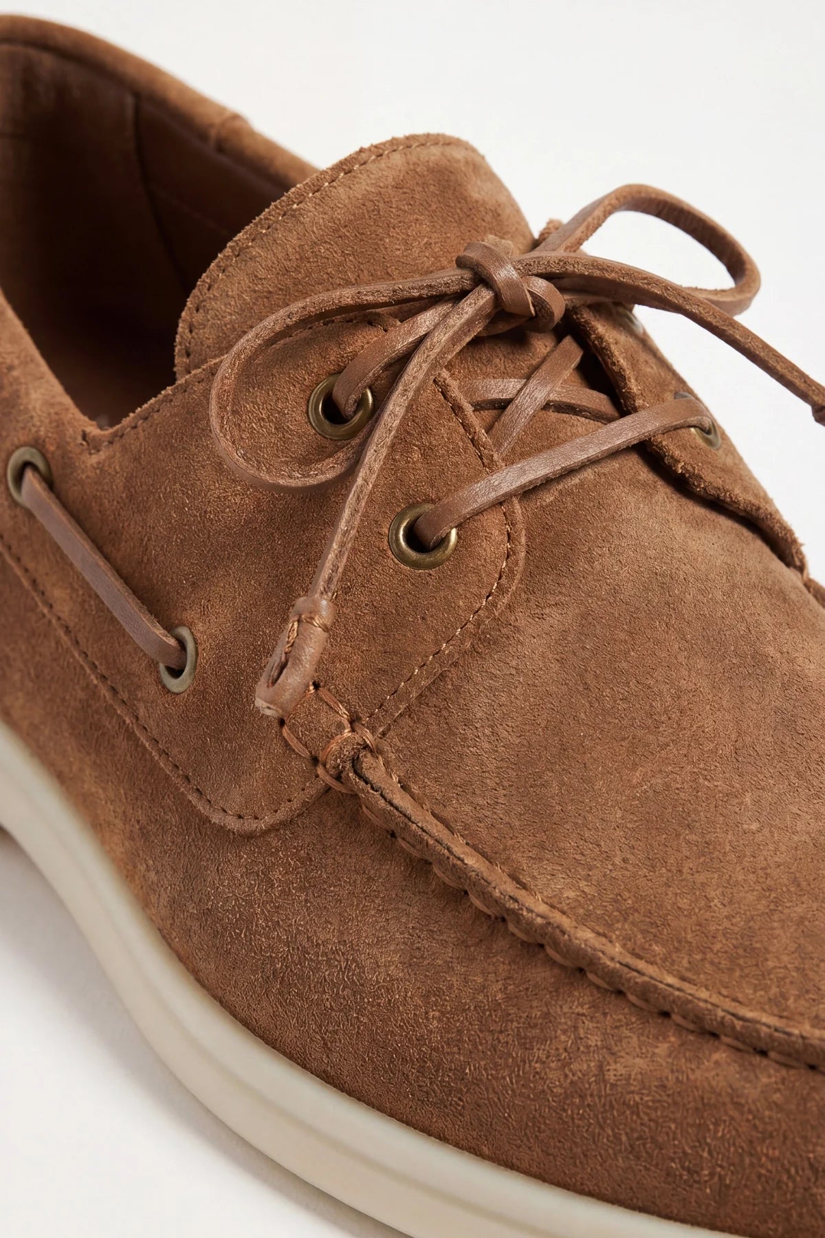 The Marina Yacht Brown Suede Loafer