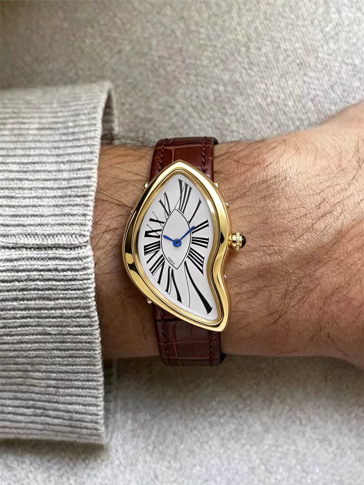 The Mirage Bordeaux/Gold Watch