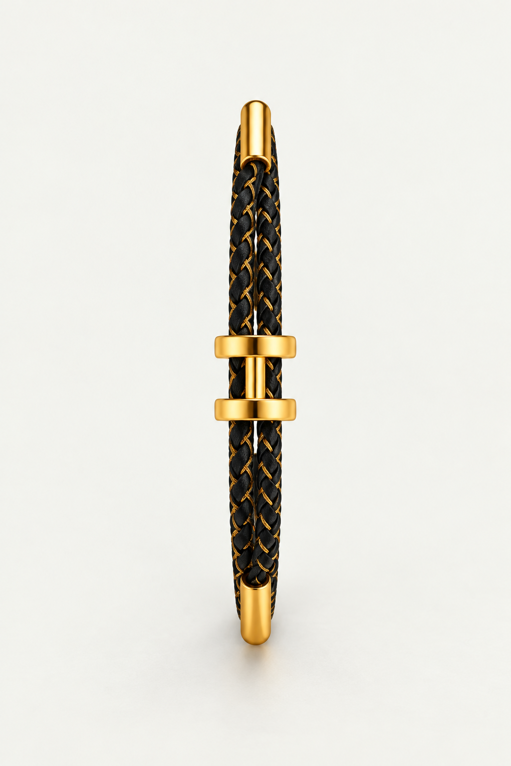 Das Monaco Gold/Schwarz Armband
