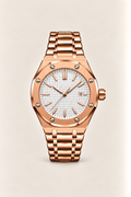 The Monaco Rose Gold/White Watch