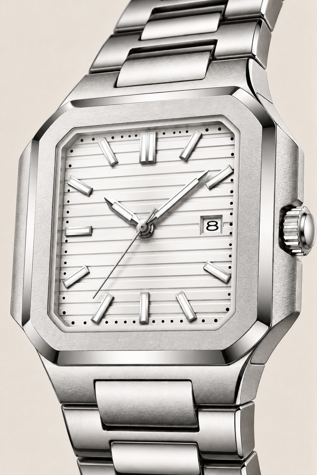The Capri Silver/Ice Watch