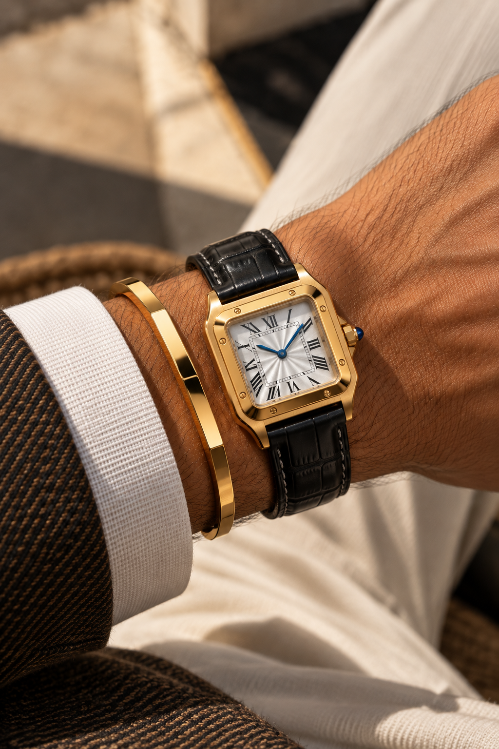 Das Aura Siegelarmband in Gold