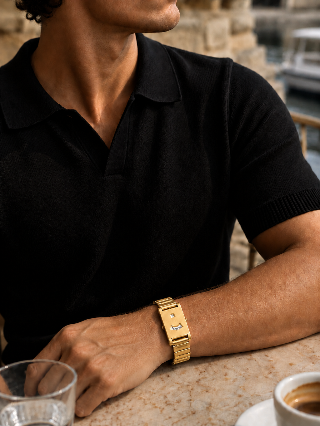 The Dolcevita Total Gold Watch