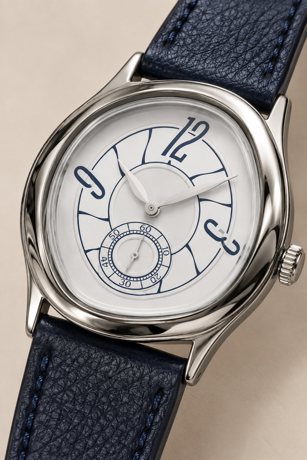 The Heritage Navy/Silver Watch
