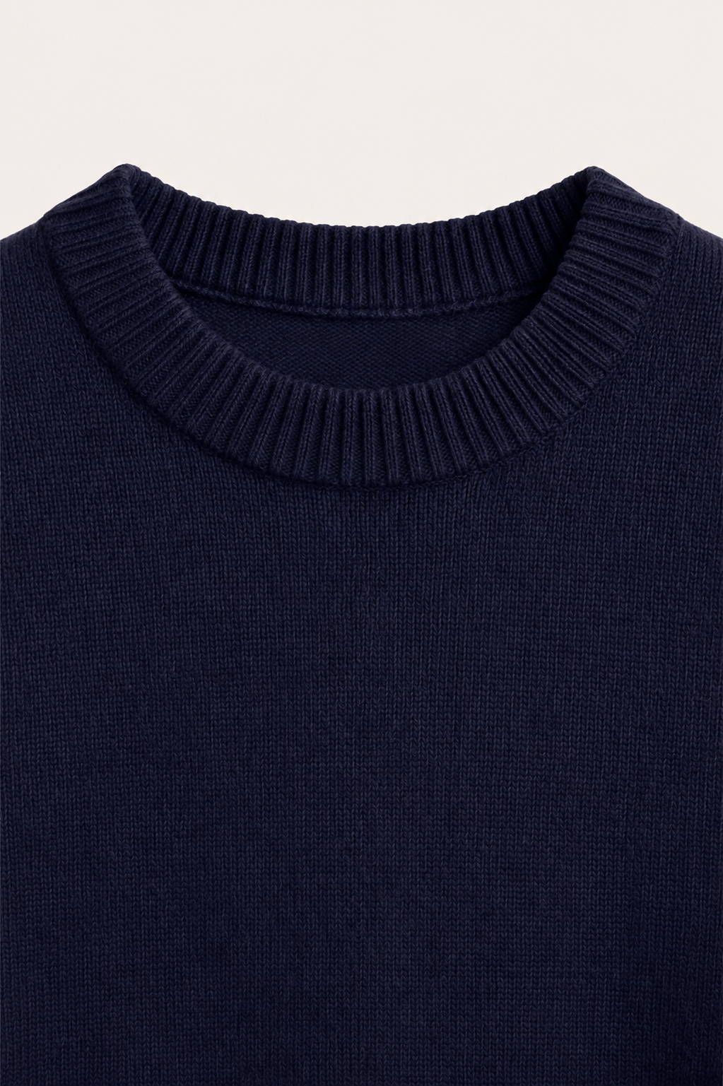 The Como Navy Cashmere Knit