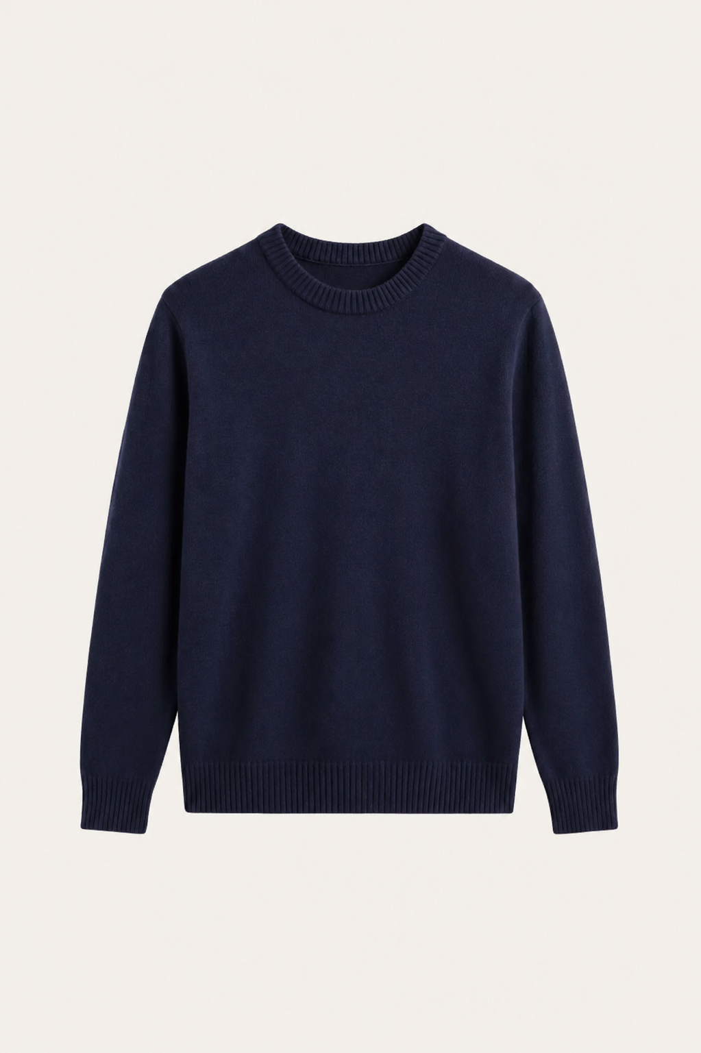 The Como Navy Cashmere Knit