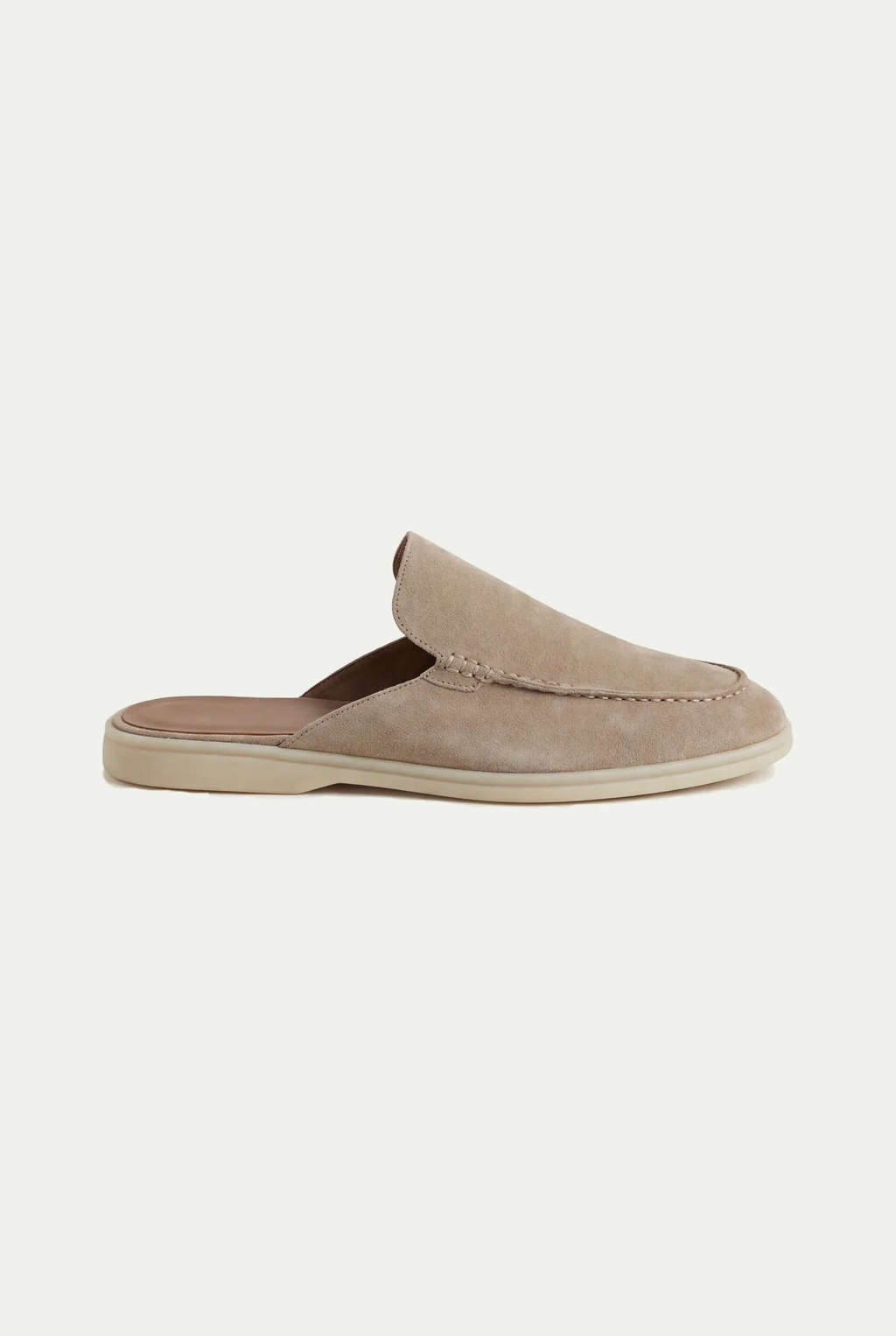 The Portofino Beige Yacht Mule
