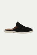 The Portofino Black Yacht Mule