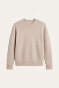 The Como Beige Cashmere Knit