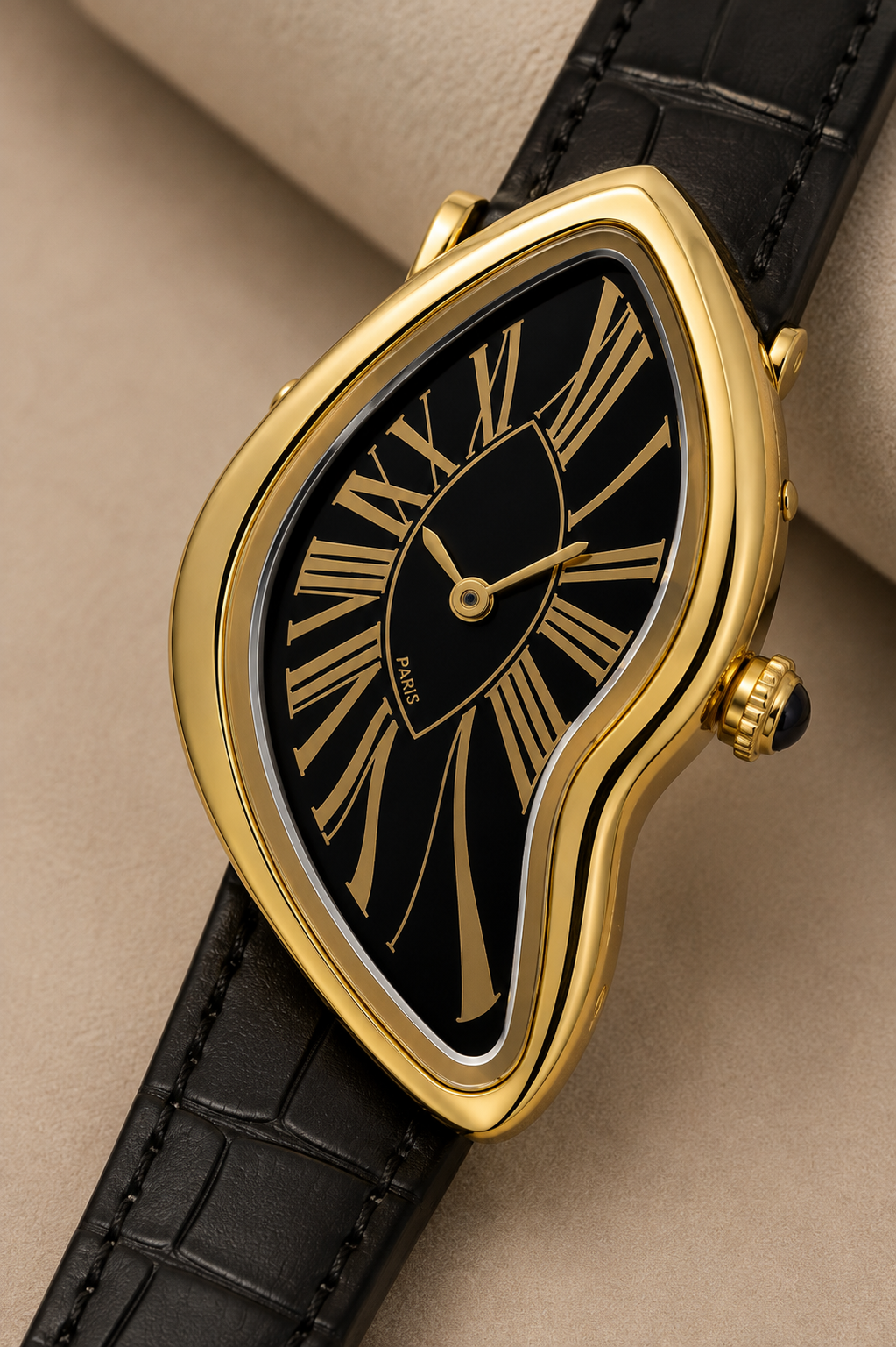 The Mirage Black/Gold Watch