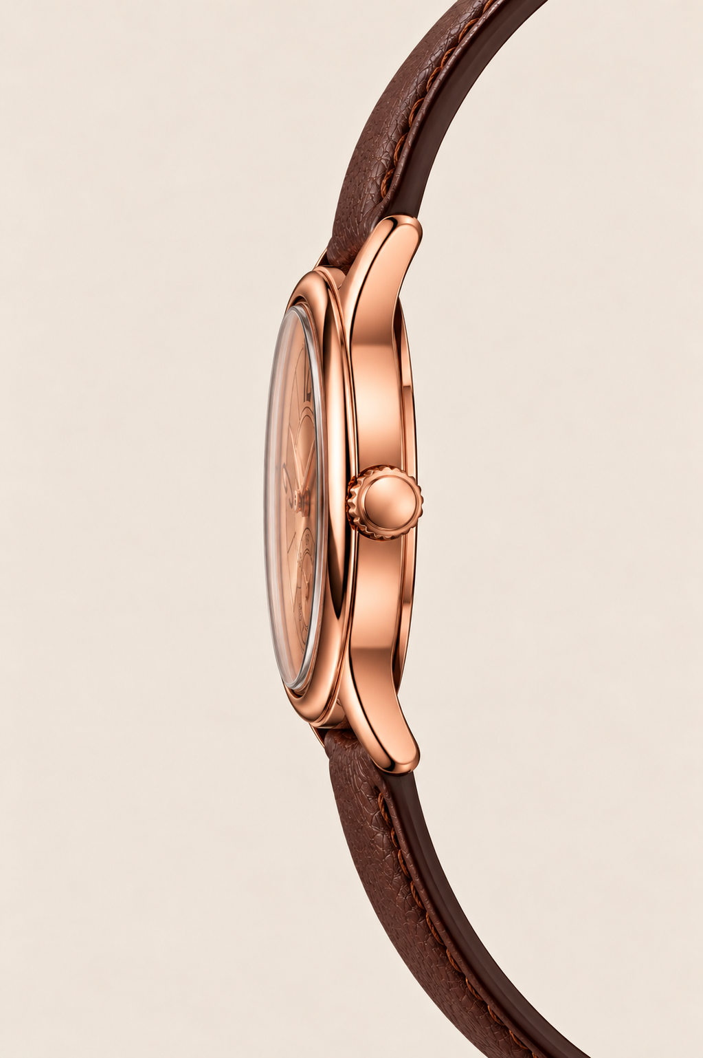 The Heritage Brown/Rose Gold Watch